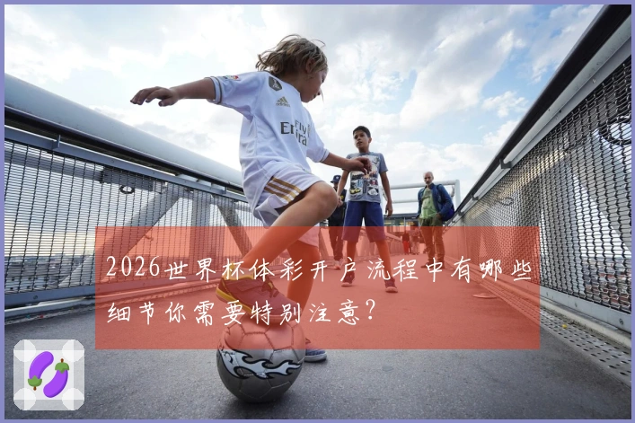 2026世界杯体彩开户流程中有哪些细节你需要特别注意？